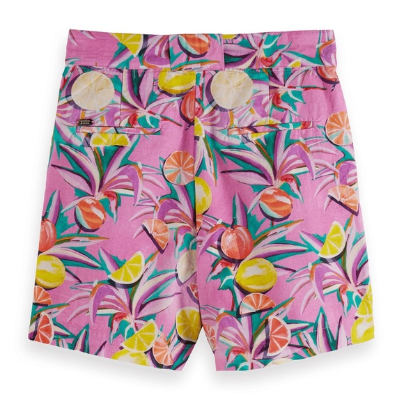 Camp shirt & High rise casual printed shorts set - Picture 8 of 16